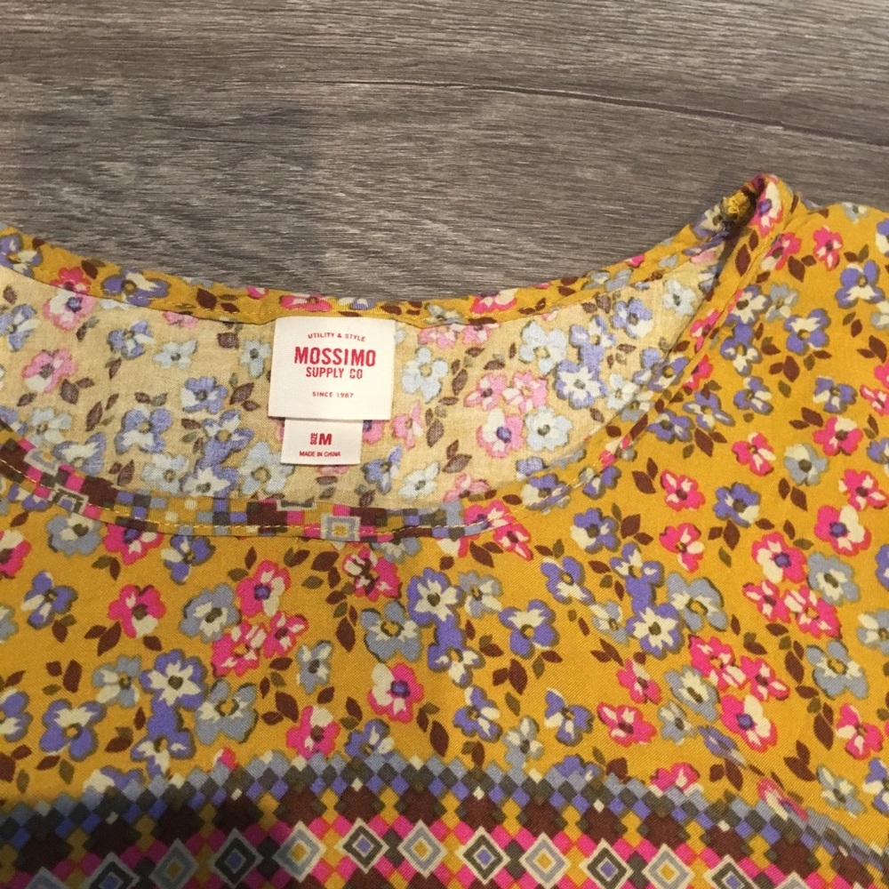 Mission tie-front floral print top - Picture 6 of 7